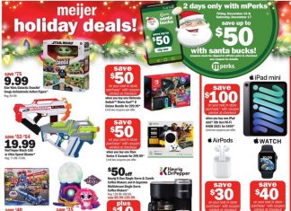 Meijer Holiday Ad Dec 11 – Dec 17, 2022