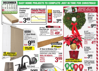 Menards Weekly Ad Dec 06 – Dec 18, 2022