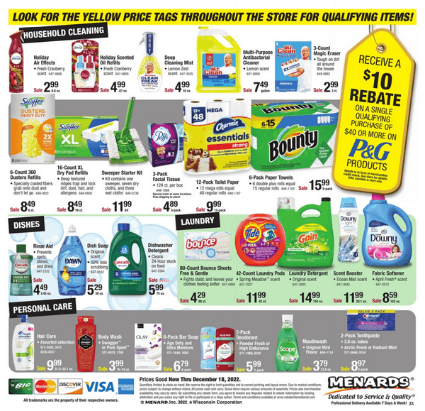 Menards Weekly Ad Dec 06 Dec 18, 2022