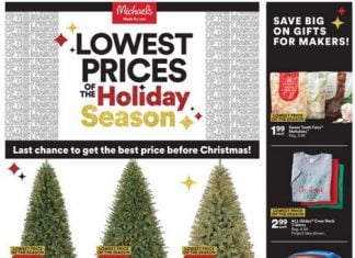 Michaels Weekly Ad Dec 07 – Dec 11, 2022 (Christmas Promotion Included)
