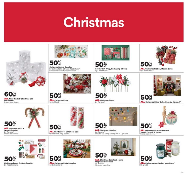 Michaels Weekly Ad Dec 18 Dec 24, 2022 (Christmas Sale Included)