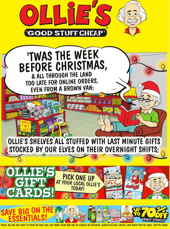 Ollie's Weekly Ad Dec 22 Dec 28, 2022