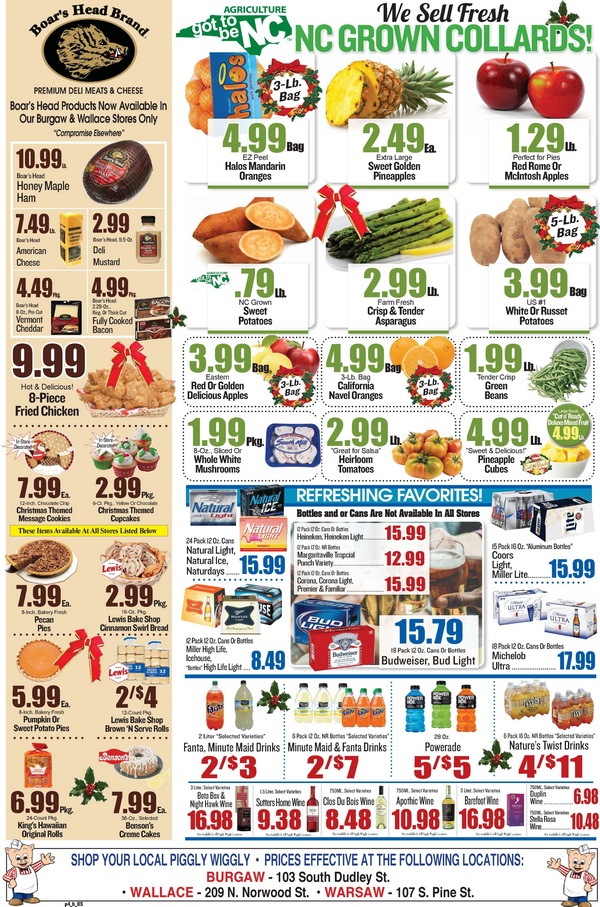 Piggly Wiggly Weekly Ad Dec 14 Dec 24, 2022 (Christmas Sale Included)