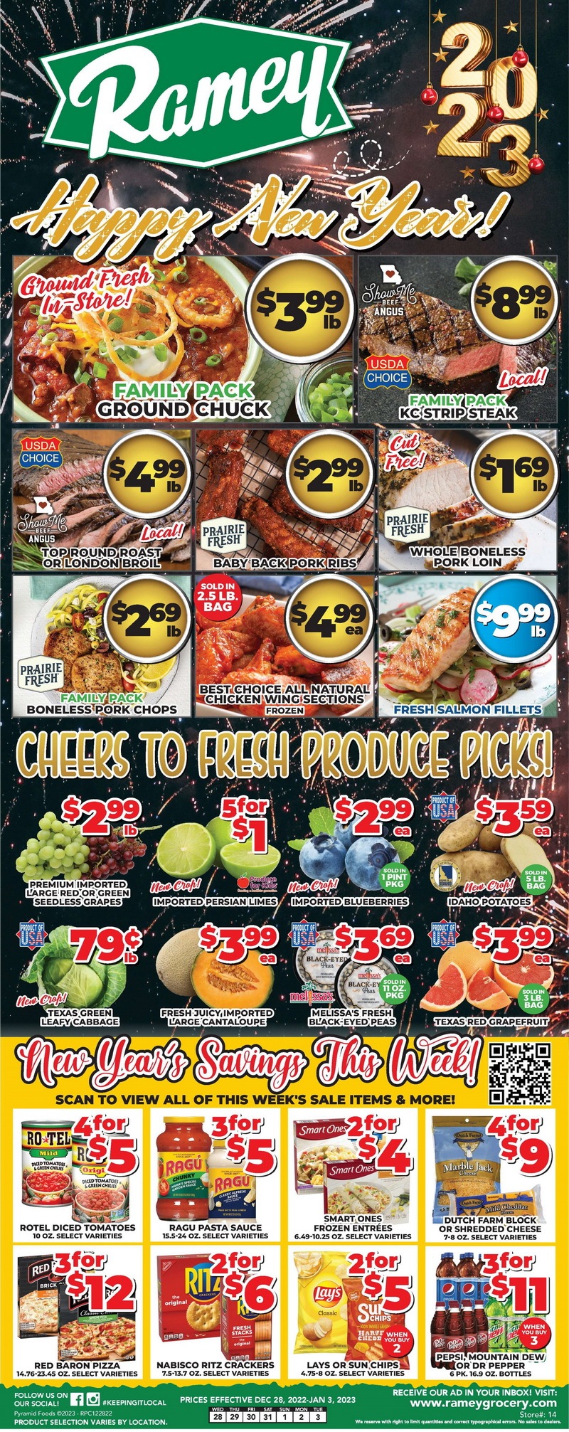 Price Cutter Weekly Ad Dec 28, 2022 Jan 03, 2023 (New Year Promotion