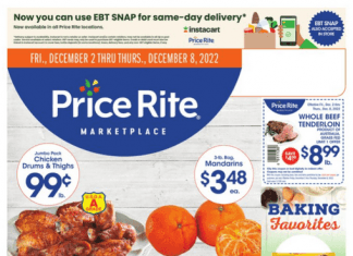 Price Rite Weekly Ad Dec 09 – Dec 15, 2022