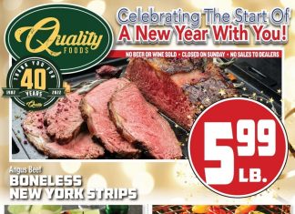 Quality Foods Weekly Ad Dec 28, 2022 – Jan 03, 2023 (New Year Promotion Included)