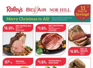 Raley’s Supermarkets Weekly Ad Dec 14 – Dec 24, 2022 (Christmas Sale Included)