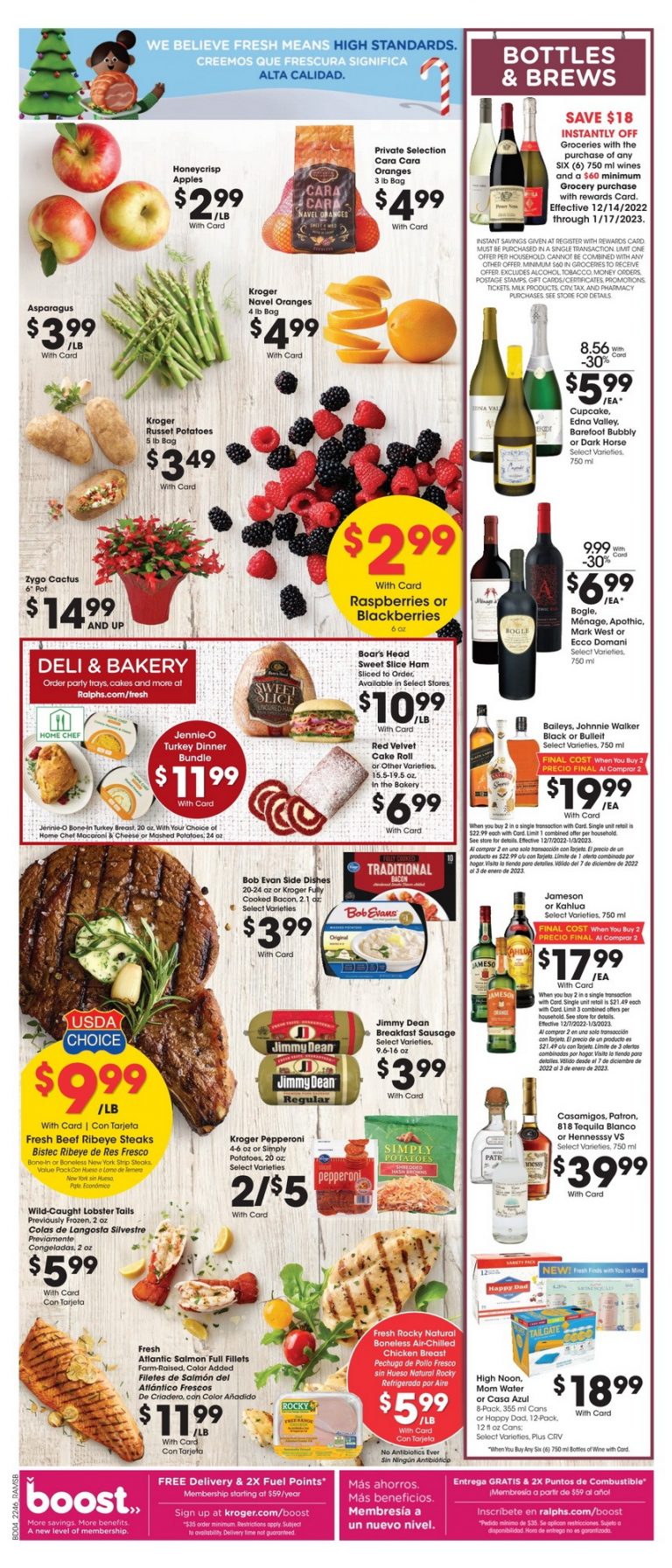 Ralphs Weekly Flyer Dec 14 – Dec 20, 2022