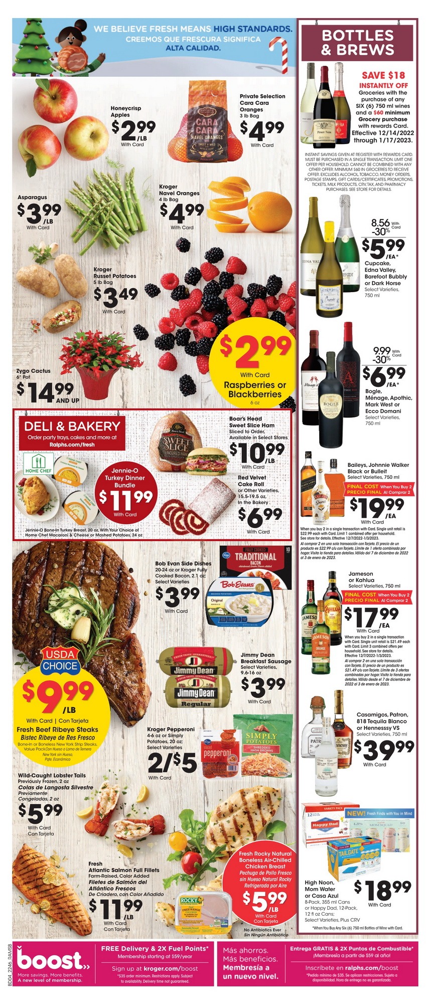 Ralphs Weekly Flyer Dec 14 – Dec 20, 2022