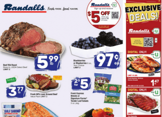 Randalls Weekly Ad Dec 07 – Dec 13, 2022 (Christmas Sale Included)