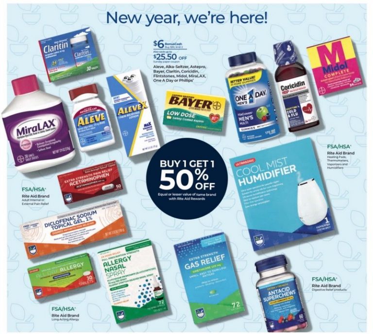 Rite Aid Weekly Ad Jan 01 Jan 07, 2023 (New Year Promotion Included)