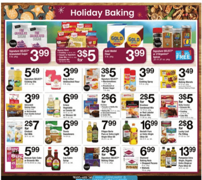 Safeway Holiday Ad Dec 02 Jan 05, 2023