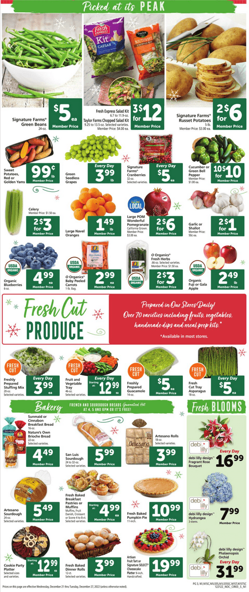 Safeway Weekly Ad Dec 21 Dec 27, 2022