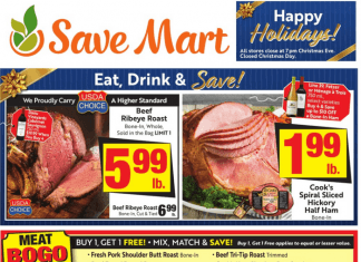 Save Mart Supermarkets Weekly Ad Dec 21 – Dec 27, 2022
