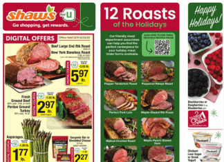 Shaw’s Weekly Ad Dec 09 – Dec 15, 2022