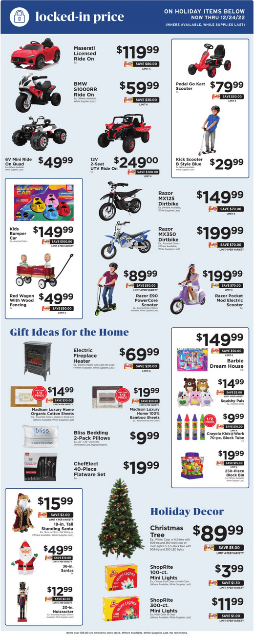 ShopRite Weekly Ad Dec 16 Dec 22, 2022 (Christmas Promotion Included)