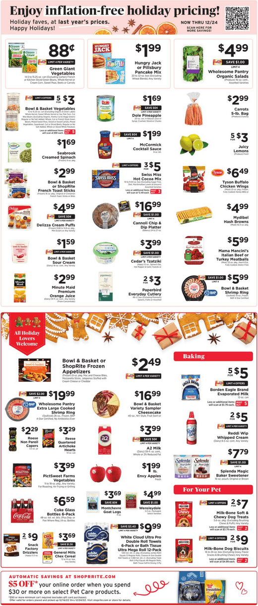 ShopRite Weekly Ad Dec 16 Dec 22, 2022 (Christmas Promotion Included)