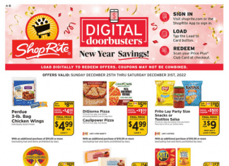 ShopRite Weekly Ad Dec 25 – Dec 29, 2022 (Christmas & New Year Sale Included)
