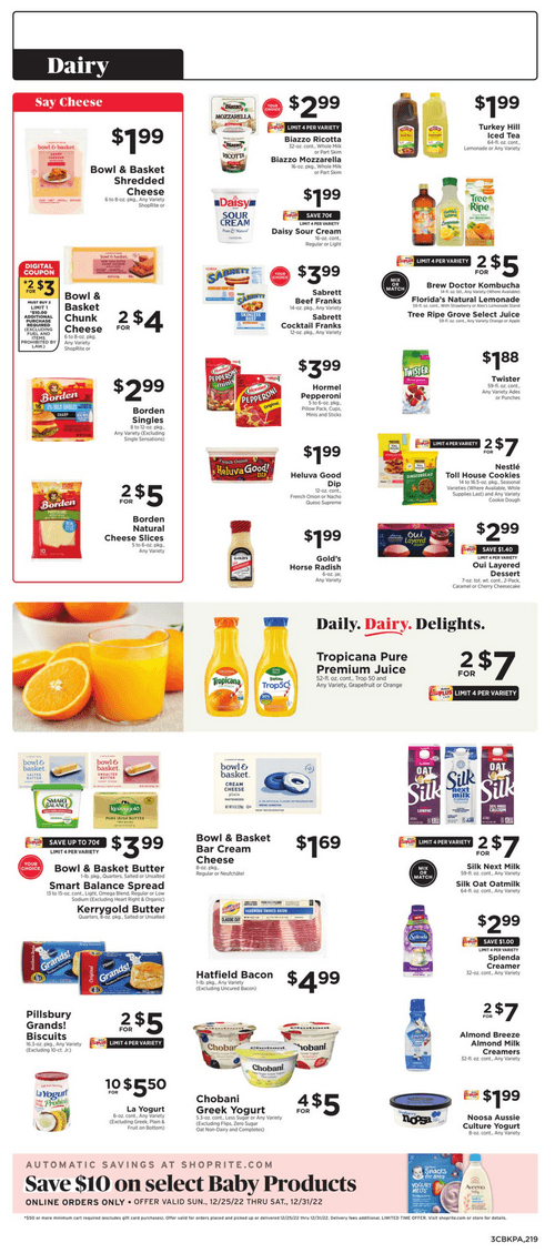 ShopRite Weekly Ad Dec 25 Dec 29, 2022 (Christmas & New Year Sale
