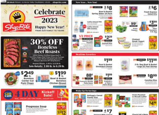 ShopRite Weekly Ad Dec 30, 2022 – Jan 05, 2023