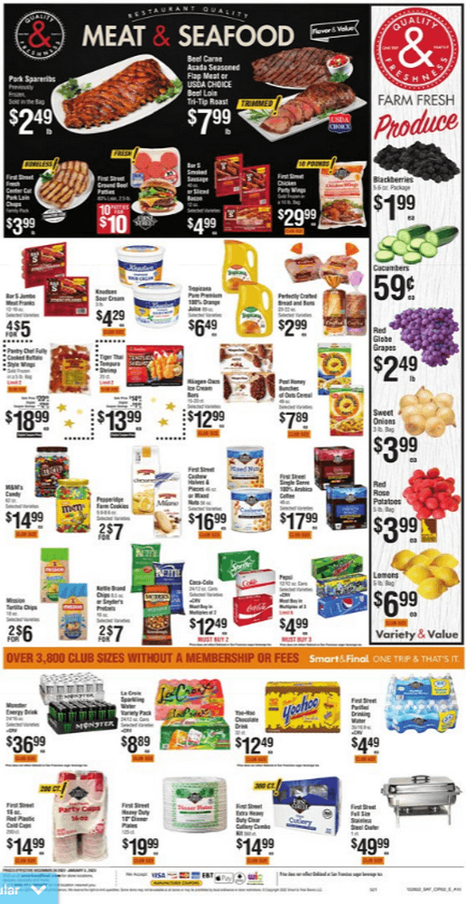 Smart & Final Weekly Ad Dec 28, 2022 Jan 03, 2023
