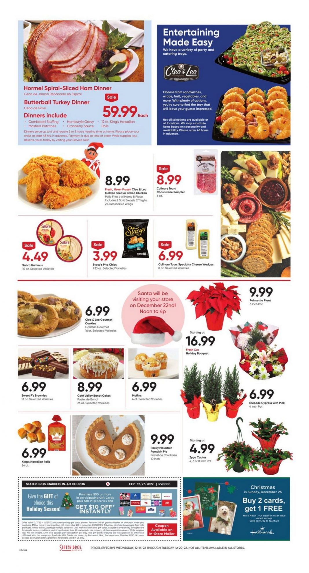 Stater Bros Weekly Ad Dec 21 Dec 24, 2022 (Christmas Sale Included)