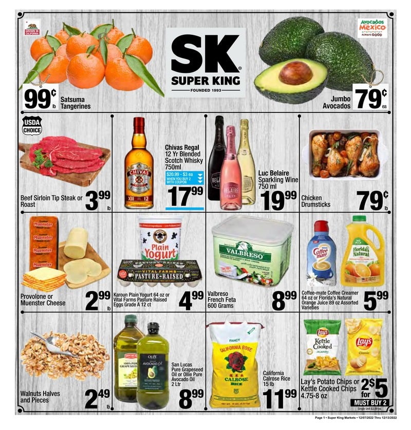 Super King Weekly Ad Dec 07 Dec 13, 2022