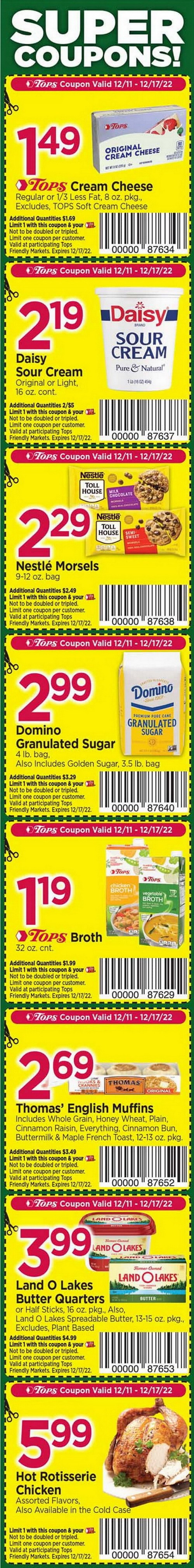 Tops Weekly Ad Dec 11 Dec 17, 2022