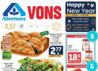 Vons Weekly Ad Dec 28, 2022 – Jan 03, 2023