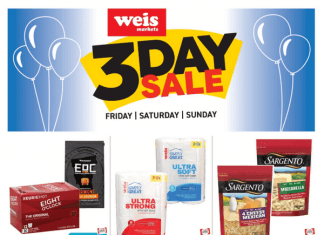 Weis Markets Three Day Ad Dec 16 – Dec 18, 2022
