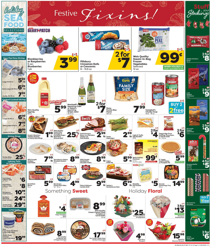 Weis Markets Christmas Eve Hours 