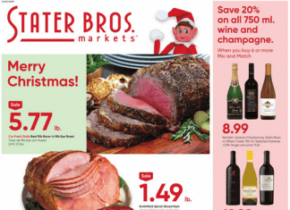 Stater Bros Weekly Ad Dec 14 – Dec 20, 2022 (Christmas Promotion Included)