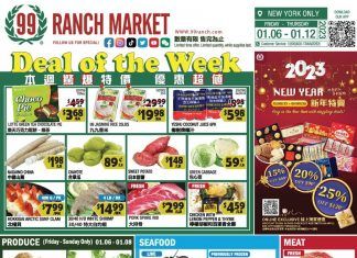 99 Ranch Market Weekly Ad Jan 06 – Jan 12, 2023