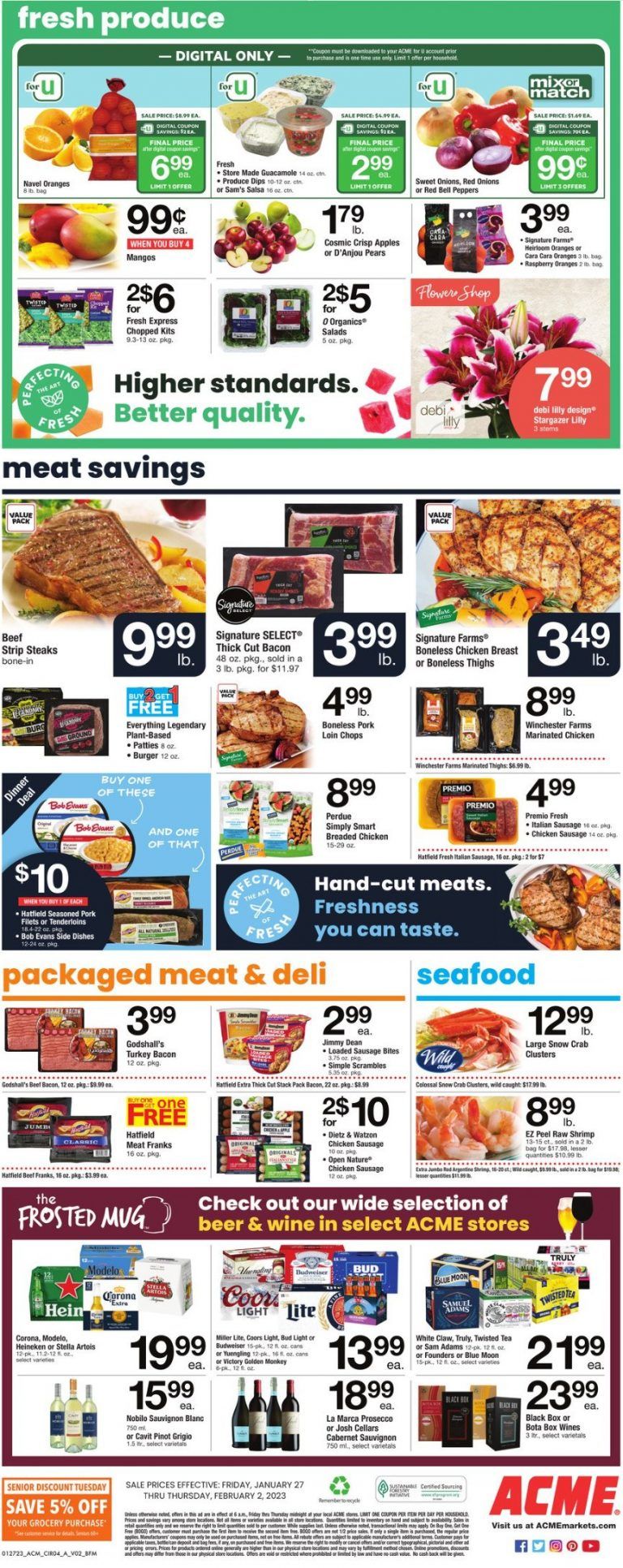 ACME Weekly Flyer Jan 27 Feb 02, 2023