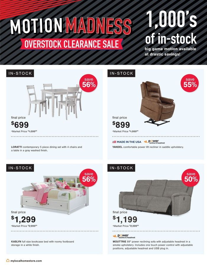 Ashley Furniture Overstock Mattress Ad Sale Jan 13 Jan 16, 2023