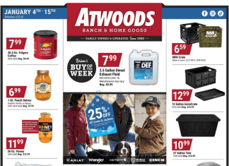 Atwoods New Years and Winter Savings Ad Jan 04 – Jan 15, 2023