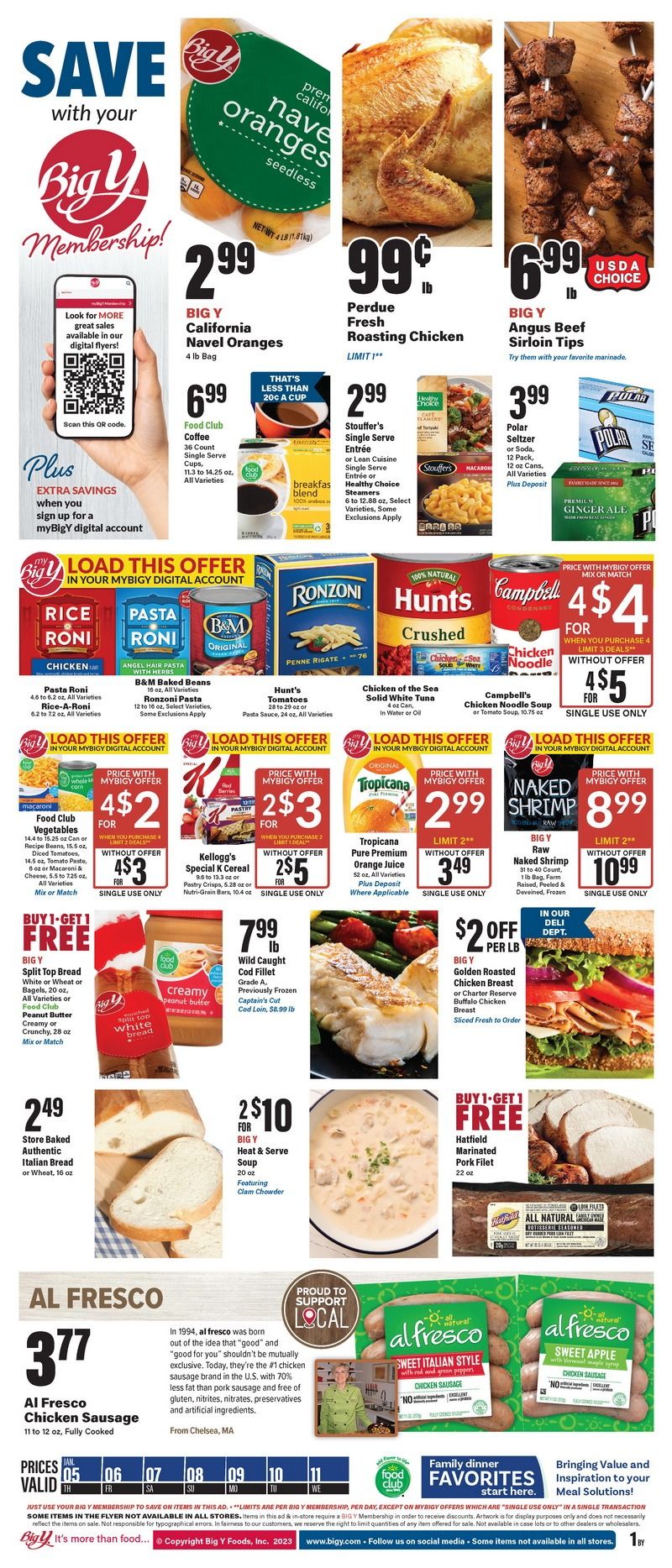 Big Y Weekly Ad Jan 05 Jan 11, 2023