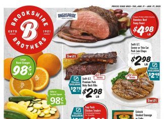 Brookshire Brothers Weekly Ad Jan 11 – Jan 17, 2023