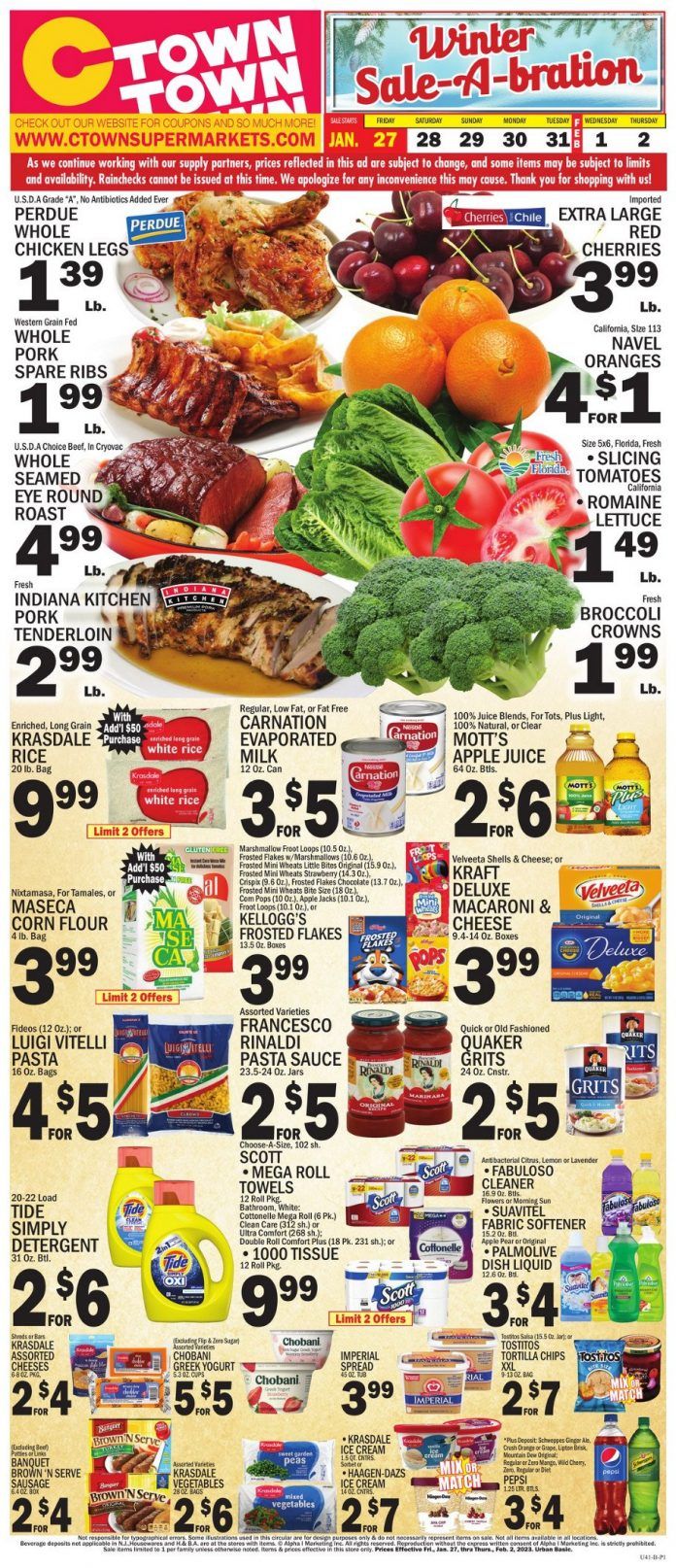 CTown Weekly Flyer Jan 27 Feb 02, 2023