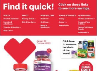 CVS Weekly Ad Jan 29 – Feb 05, 2023