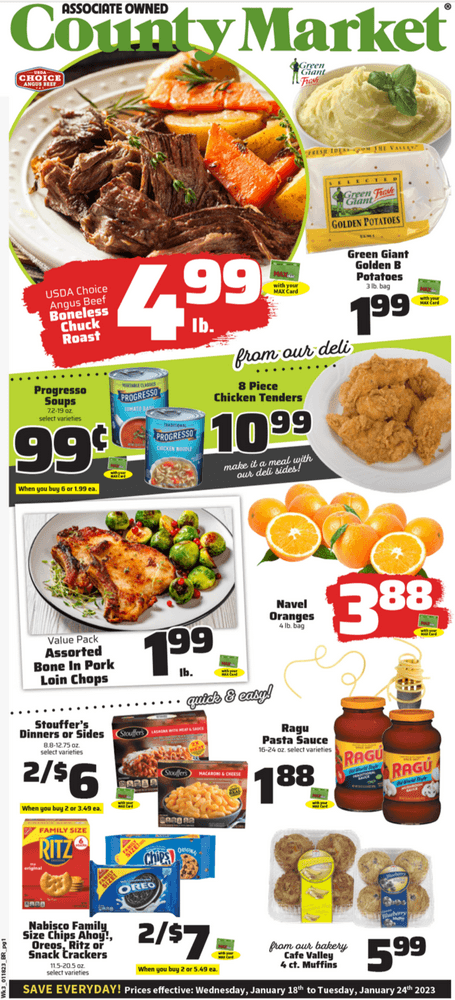 County Market Weekly Ad Jan 18 – Jan 24, 2023