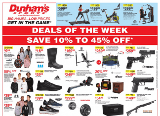 Dunham’s Sports Weekly Ad Jan 21 – Jan 26, 2023