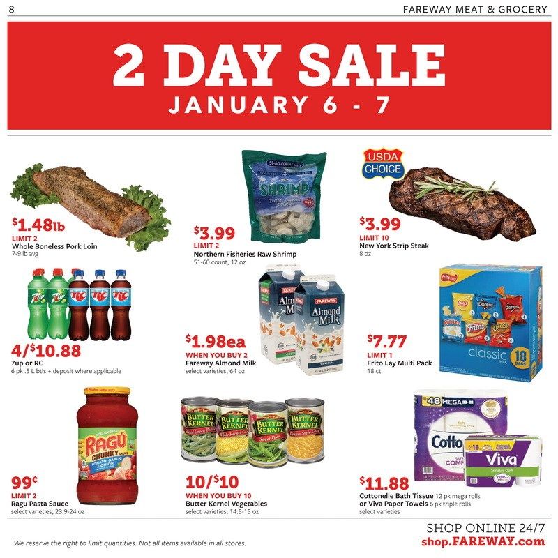 Fareway Weekly Ad Jan 2 Jan 07, 2023 (New Year Promotion Included)