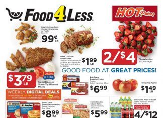 Food 4 Less Weekly Ad Jan 25 – Jan 31, 2023