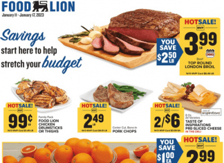 Food Lion Weekly Ad Jan 11 – Jan 17, 2023