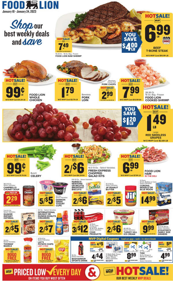 Food Lion Weekly Ad Jan 18 Jan 24, 2023