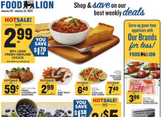 Food Lion Weekly Ad Jan 25 – Jan 31, 2023