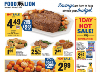 Food Lion Weekly Ad Feb 01 – Feb 07, 2023