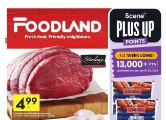 Foodland(Canada) Weekly Ad Jan 19 – Jan 25, 2023