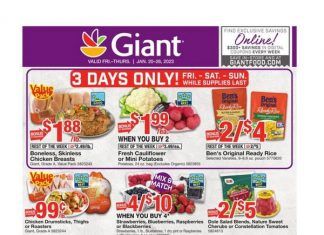 Giant Food Weekly Ad Jan 20 – Jan 26, 2023